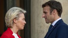 Von der Leyen, Emmanuel Macron, European Commission