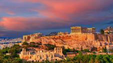 Ακρόπολη Αθήνας ηλιοβασίλεμα