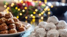 Melomakarona, Kourabiedes, Xristougena, Christmas