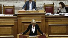 Άννα Καραμανλή στη Βουλή