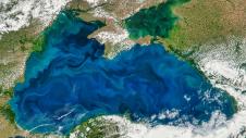 Δορυφορική εικόνα της Μαύρης Θάλασσας