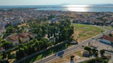 Κήπος Ηρώων Μεσολογγίου εναέρια άποψη