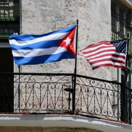 Σημαίες ΗΠΑ Κούβας