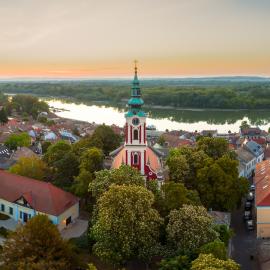 Άποψη Σερβίας από ψηλά