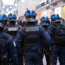 Γαλλική αστυνομία δρόμος