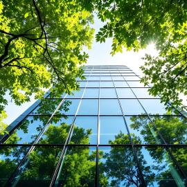 Πράσινο βιώσιμο κτίριο