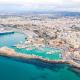 Ηράκλειο αεροφωτογραφία λιμανιού